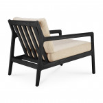 Chaise lounge jack outdoor noir-naturel