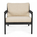 Chaise lounge jack outdoor noir-naturel