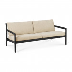 Sofa jack ethnicraft outdoor noir-naturel