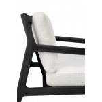 Chaise lounge jack outdoor noir-blanc
