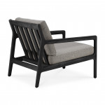 Chaise lounge jack outdoor noir-moka