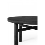 Table basse 68x42 quatro teck NOIR Ethnicraft