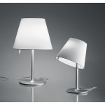 Lampe MELAMPO TAVALO d'Artemide gris aluminium
