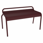 Banc Luxembourg compact Fermob cerise noire
