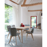 Chaise LILY en chêne