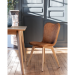 Chaise LILY en chêne