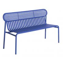 Banc avec dossier WEEK-END de Petite Friture, 8 coloris