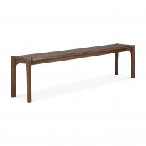 Banc PI - teck vernis - brun foncé D'Ethnicraft, 4 tailles