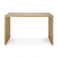 Bureau U - chêne vernis - d'Ethnicraft, 2 tailles