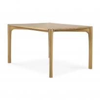 Table PI chêne Rectangulaire d'Ethnicraft, 6 tailles
