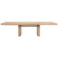 Table à rallonge DOUBLE d'Ethnicraft, 2 coloris