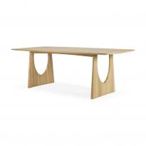 Table à manger GEOMETRIC d'Ethnicraft, 2 tailles, 2 coloris