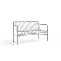 Banc avec dossier PALISSADE de Hay, 3 coloris