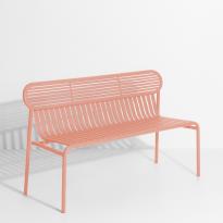 Banc avec dossier WEEK-END de Petite Friture, 8 coloris
