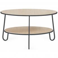 Table basse EUGENIE en chêne de Hartô, 2 tailles, 2 coloris