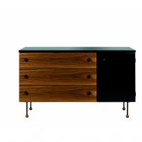 Commode 62 Collection de Gubi, Noyer
