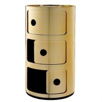 Meuble de rangement COMPONIBILI METAL Moyen modèle de Kartell, 3 coloris