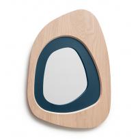 Miroir GALET de Drugeot, Chêne, 14 coloris