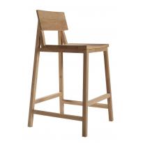 Tabouret de bar N en chêne d'Ethnicraft, 2 tailles