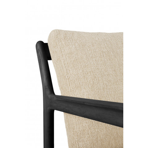 Chaise lounge jack outdoor noir-naturel