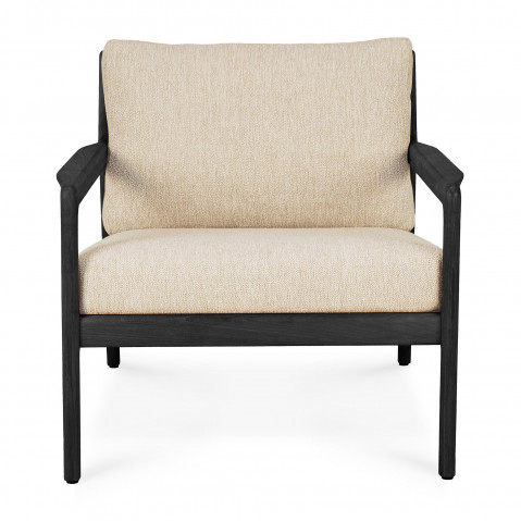 Chaise lounge jack outdoor noir-naturel