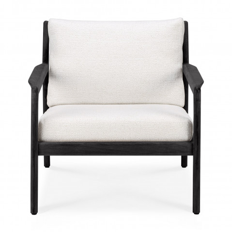 Chaise lounge jack outdoor noir-blanc