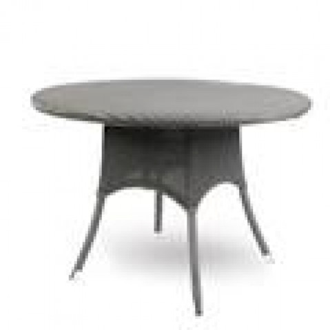 Tables hautes Vincent Sheppard Nîmes round 110/130 Quartz grey-02